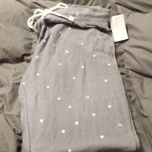 NWT PJ Salvage star pajama bottoms size M
